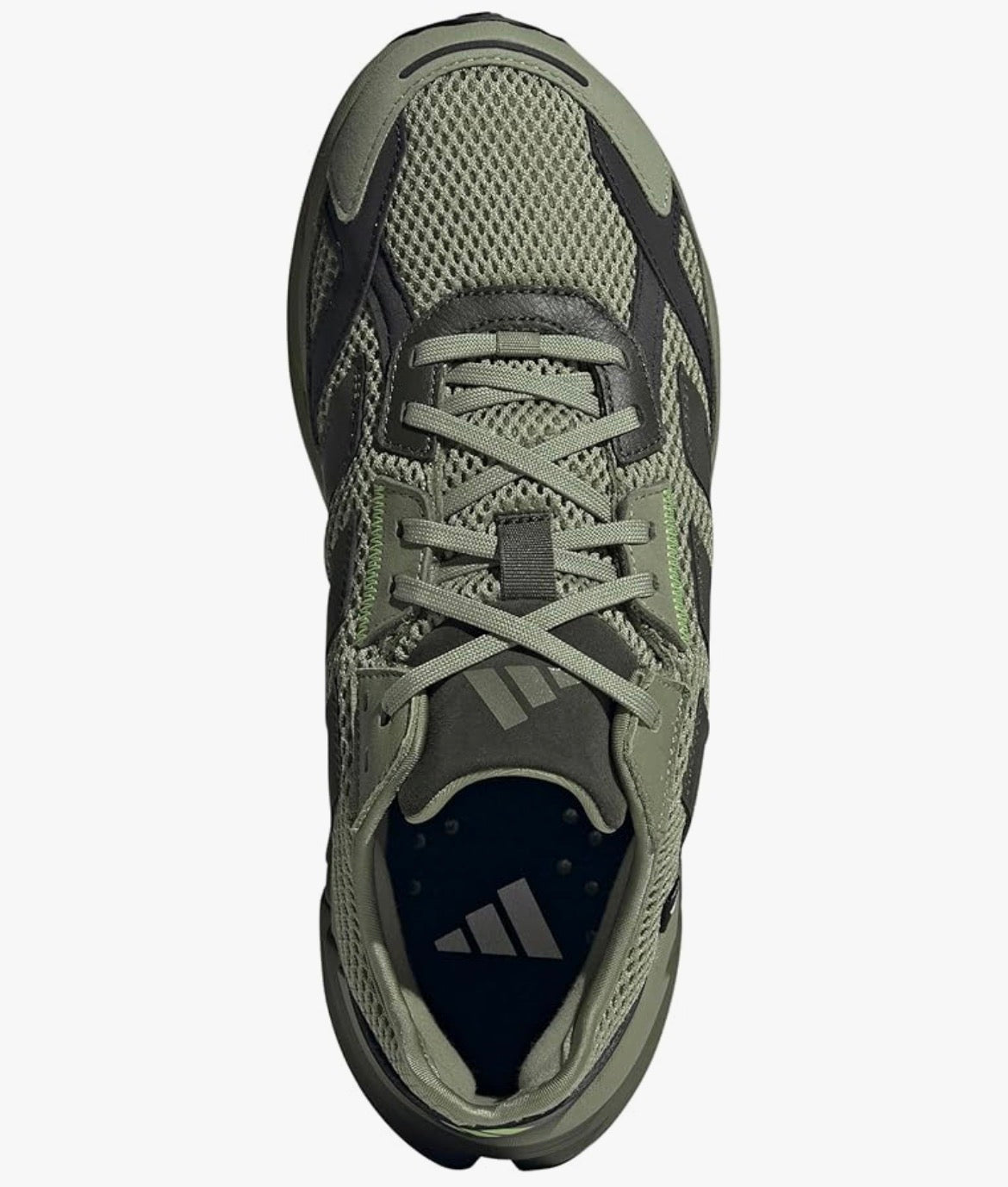 adidas Mens Adistar 3 Sportswear Running Sneakers Shoes - Green