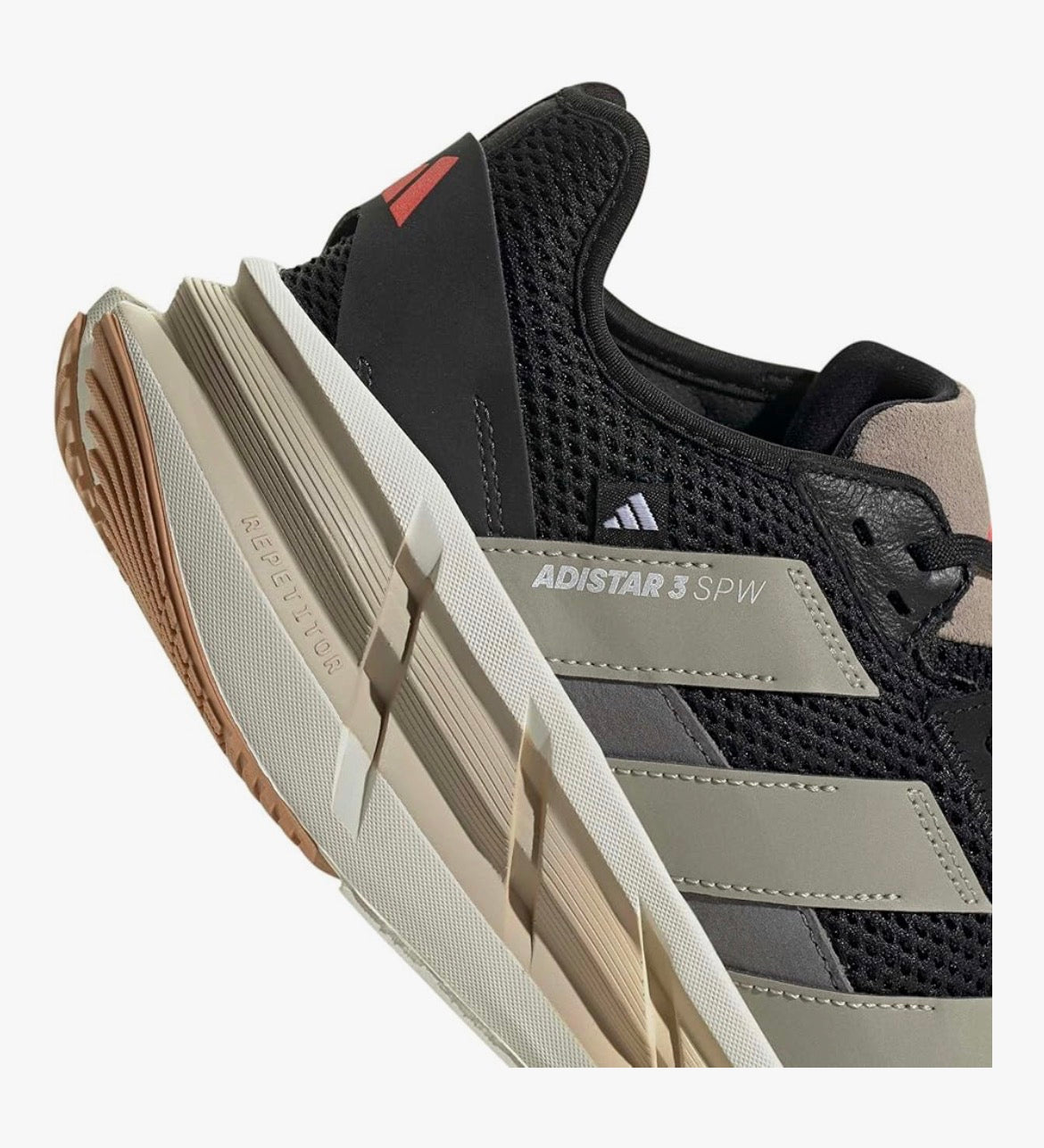 Adidas Mens Adistar 3 Sportswear Lace Up Running Sneakers Shoes