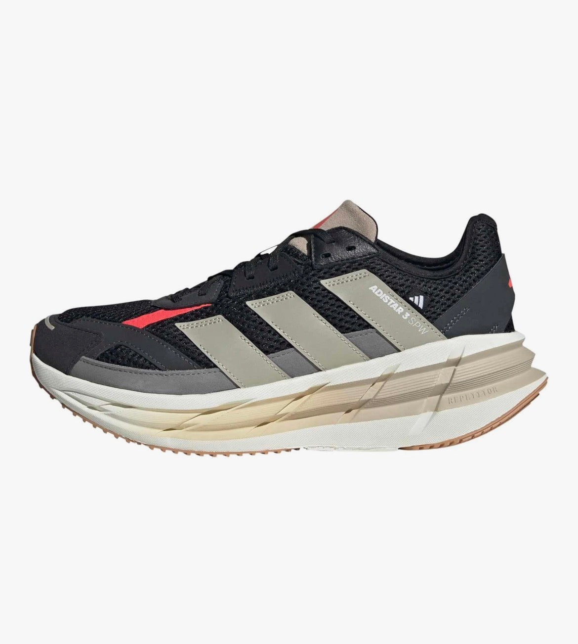 Adidas Mens Adistar 3 Sportswear Lace Up Running Sneakers Shoes
